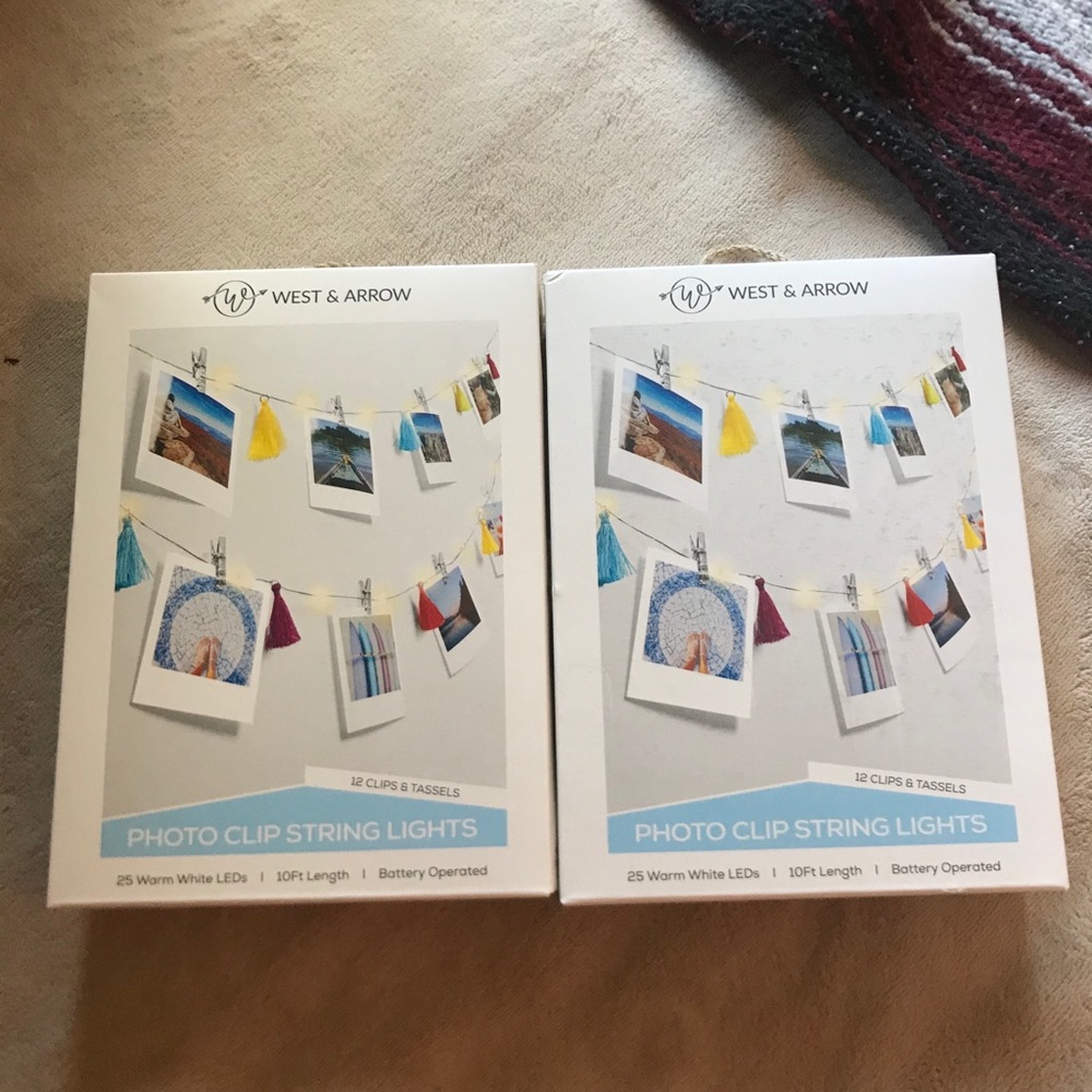 Photo clip string lights
